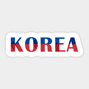 Korea Sticker